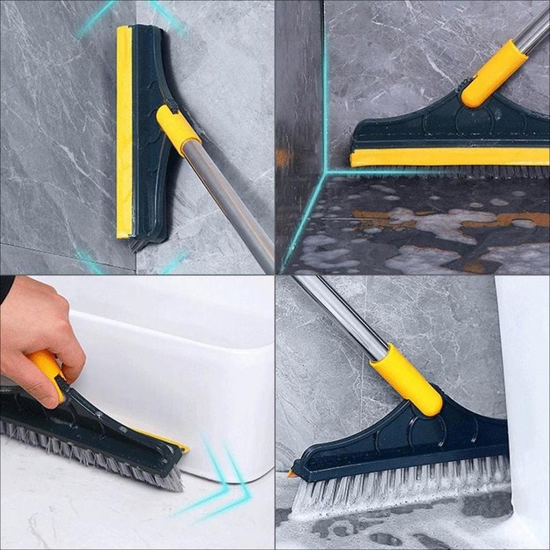 2 in 1 Adjustable Long Handle Scrub Brush