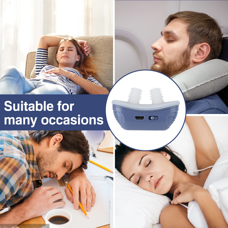Electric Mini Anti Snoring Device, Night Sleeping Aid