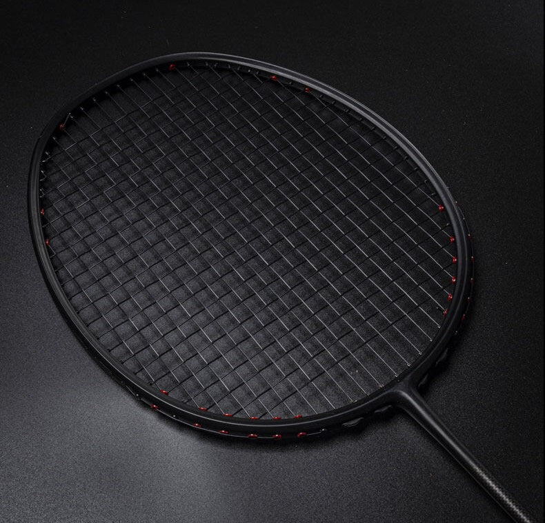 Professional Badminton Racket, 100% Carbon Fiber