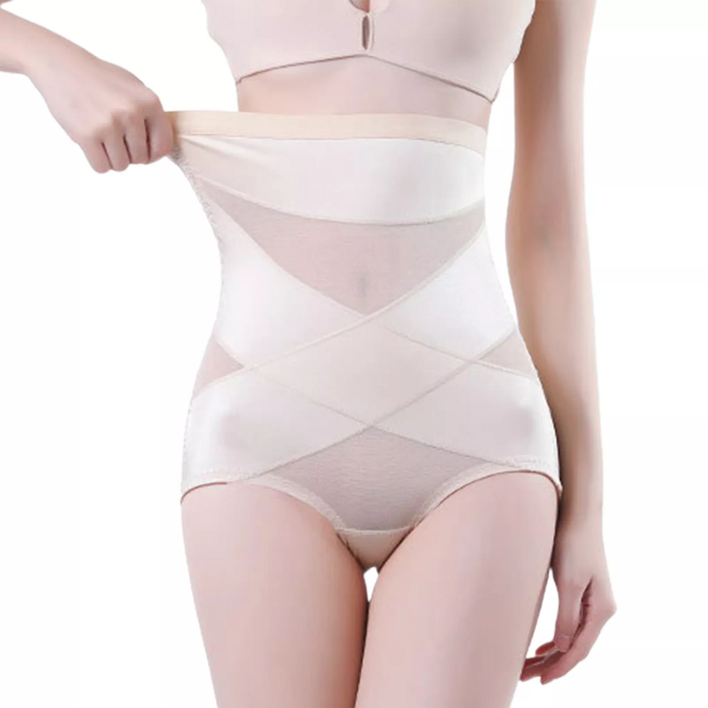 Cross Compression Abs Shaping Pants High Waist Shapewear Knickers Tummy  Control Panties Butt Lifter Sexy Body Underwear Shaper