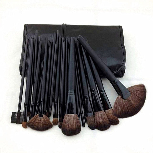 Gift Bag Of  24 pcs Cosmetics Brush Set