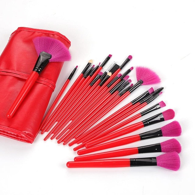Gift Bag Of  24 pcs Cosmetics Brush Set