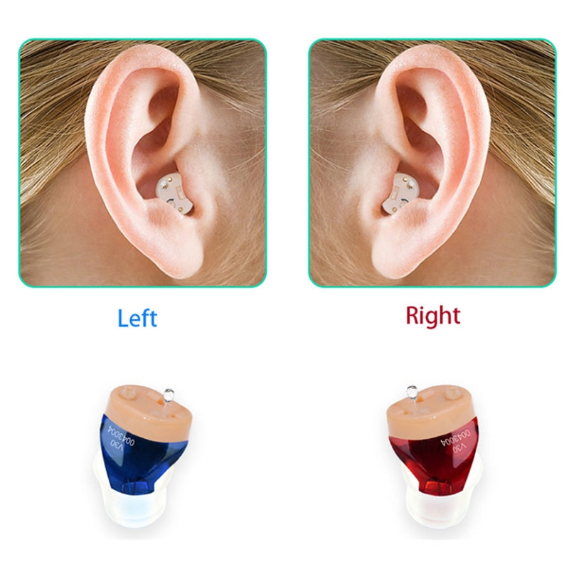 Invisible Rechargeable Hearing Aid Pair Left & Right - Nano Hearing Aid