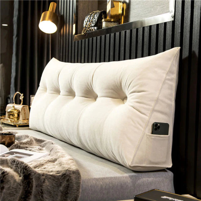 Bed Wedge Pillow, Modern Headboard Cushion