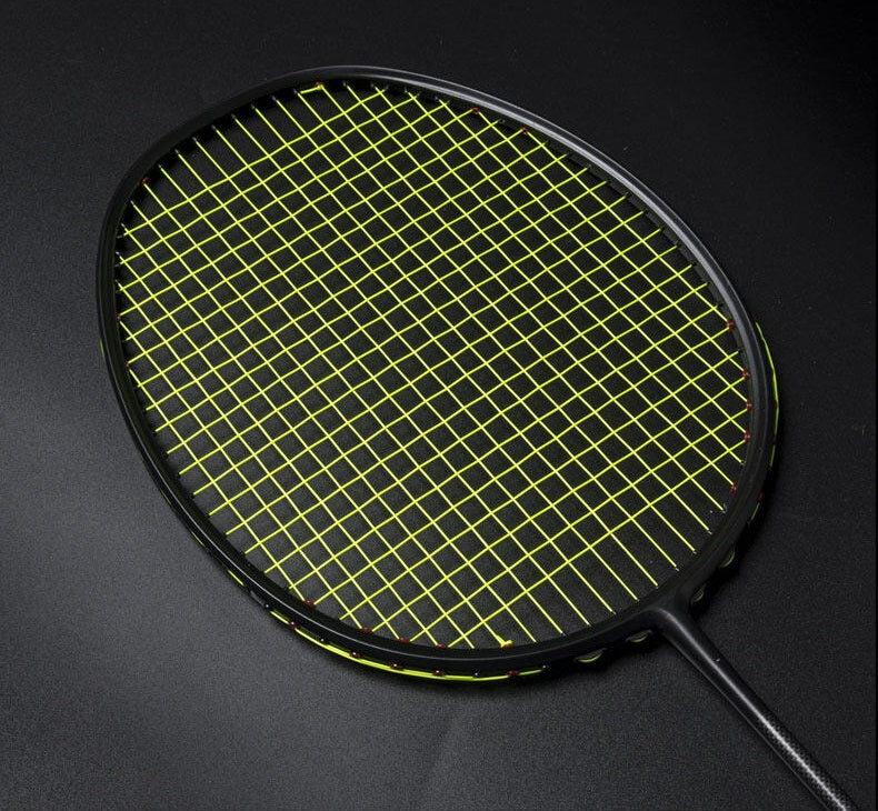 Professional Badminton Racket, 100% Carbon Fiber